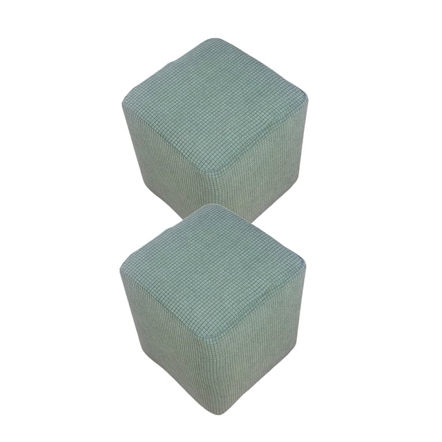 2Pcs Estiramiento Rectángulo Taburete Cubierta Funda Sunnimix fundas de cojín de banco de sofá