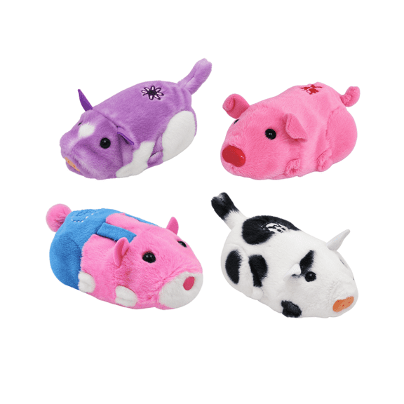 ZhuZhu Pets Electronic Farm Pet Toy with 40 interactive sounds, Multiple Characters Available, For Girls & Boys Ages 4