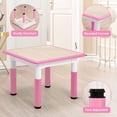 thumbnail image 2 of Para niños' height - adjustable mesa y sillas set con superficie con grafiti para 4 asientos, 2 of 5