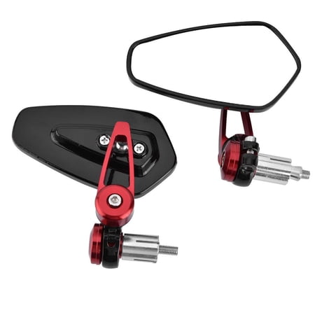 Universal 7/8" Handle Bar Mirrors For 2019 Honda Grom 125 MSX - Black Convex Motorcycle Mirrors 3 thumbnail image