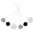 thumbnail image 4 of Elastic Cat Toy Exercise Cat Balls Toy Cats Round Shape Elastic String Material 6Pcs, 4 of 5