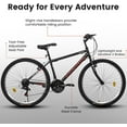 thumbnail image 4 of Ambifirner 26 inch Bike Men: 21-Speed Dual V-Brake, Adult And Teens Bicycle for Mountain Sport Cycling Mtb Bicycle for Adult, 4 of 9