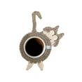 thumbnail image 3 of Nsxcdh Cat Butt Beverage Pad Handmade Crochet Absorbent 5.9in Funny Cat Lover Gift for Home Office Desk Bar Coaster Party Cute Decoration Favors for Kids, 3 of 6