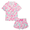 Barbie, variant on Character Toddler Top and Shorts Pajama Coat Set, 2-Pieces, Sizes 2T-5T
