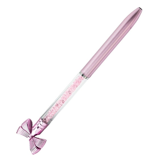 5Pcs Bow Ballpoint Pen Twist to Open/Close 1.0MM Tip, Ballpoint Pen Business Signing Pen Smooth to Write for Office