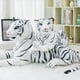 thumbnail image 4 of 30-120CM High Quality Giant White Tiger Stuffed Toy Baby Lovely Big Size Tiger Plush Doll Soft Pillow Children Christmas Gift, 4 of 4
