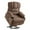 Brown(23.23in Seat), variant on Lift Chairs, Power Lift Recliner Chairs for Elderly with Heat and Massage, 23.23" Seat Oversize Power Reclining Sofa Chairs for Living Room, with Side Pocket, Cup Holder, USB Port, Blue