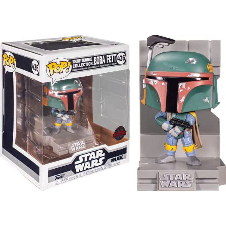 Funko POP Deluxe Star Wars Bounty Hunters Boba Fett 436 Bobble
