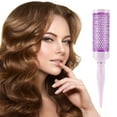 Purple Curl Brush Curl With Prongs Define Styling Brush Curl Clumping metal-forming-process-types-photo