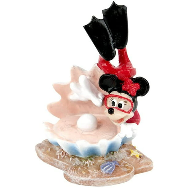 Penn-Plax Officially Licensed Classic Disney 5 Piece Aquarium Ornament Bundle – Mickey, and Goofy – All Mini Size – and Saltwater Tanks - Walmart.com