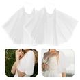 thumbnail image 4 of Vestido de novia de 2 piezas con mangas desmontables de tul., 4 of 7