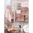 thumbnail image 2 of Light Pink Spring Easter Kitchen Dish Towels for Drying Dishes Set of 2, Bunny Eggs Floral Botanical Waffle Weave Microfiber Hand Tea Bathroom Towels Quick Dry & Absorbent Towel 15.7x23.6, 2 of 7