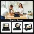 thumbnail image 6 of 9.8 in Portable DVD Player 270° Rotatable HD Screen DVD Player with Game Function and Rechargeable Battery for Home Car, 6 of 8