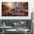 thumbnail image 1 of Rocky Red Forêt d'Automne - Impression sur Toile de Photographie de Paysage, 1 of 3