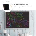 thumbnail image 3 of RUNROTOO 55Pcs Black Drawing Paper for Diy Activity Craft Projects and Tracing Stylus, 3 of 8