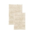 thumbnail image 2 of BNM Non-Slip Washable Bath Rug Set, 20" x 30", 24" x 36", Ivory, 2 of 8