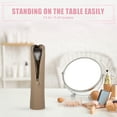 thumbnail image 5 of Unique Bargains Silicone Makeup Brush Bag Stand Up Travel Makeup Brush Holder Portable Makeup Brush Pouch Cosmetic Brown, 5 of 7
