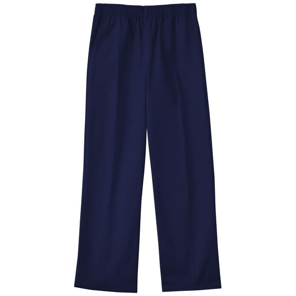 Uniformes Scolaires pour Garçons, Pantalons à Enfiler, Bleu Marine Foncé, 18 Husky
