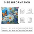 thumbnail image 5 of Throw Pillow Cover Case Watercolor Flower Pillow Covers soft Decorative Throw Pillow Case for Living Room Bedroom Sofa Couch Cushion Covers, 5 of 5
