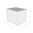 thumbnail image 3 of 12x10x10 White Corrugated Shipping Boxes, 48 ECT Double-Wall, Qty 10, 3 of 3
