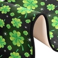 thumbnail image 6 of Dreamtimes St Patrick Clover Green Hallway Runner Rug 2'x6' Kitchen Rug with Rubber Backing Spring Lucky Shamrock Non Slip Entryway Rug Runner Washable Soft Area Rug for Hallway Bedroom Kitchen Decor, 6 of 6