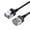 Straight to straight-1m, variant on Flexible Ethernet Cable Cat6 RJ45 Cord 10 Gigabit Fast Speed Shielded Braided Networking Wire for PC Router Laptop Ethernet