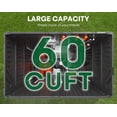 thumbnail image 5 of OROFULL 5x3 FT Outdoor Storage Shed, Waterproof Resin Tool Shed with Lockable Door & Reinforced Floor, All-Weather Shed for Patio Garage Garden Black, 5 of 8