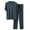 a-Dark Green5714, variant on Men's Loungewear Soft Lightweight 2 Piece Pajama Set Solid Color Short Sleeve Crewneck Top Loose Fit Pants Homewear Set For Home Relaxing Relaxed Fit Homewear