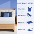 thumbnail image 6 of 5" Twin Memory Foam Mattress for Kids, Cooling Gel, Medium-Firm, Washable Cover, Fiberglass Free, Bed in a Box, 6 of 6