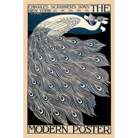 The Modern Poster 1895 Poster Print by William H Bradley