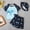 Blue, variant on Baby Toddler Boys Two Piece Swimsuit Set Swimwear Cute Print Bathing Suit Rash Guards Blue Size 12-24 Months