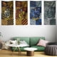 thumbnail image 3 of Pancartas para colgar en la pared, Bandera de fiesta para interiores y exteriores, Ultra Premium, Gryffindor, Slytherin, Hufflepuff, Ravenclaw, 3 of 3