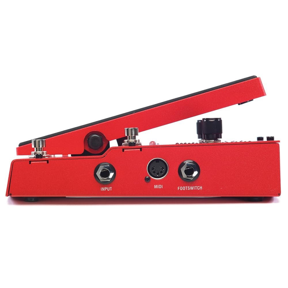DigiTech Whammy DT Drop Tune Guitar Effects Pedal Bundle w/2x Strukture S6P48 Woven Right Angle Patch Cables, 12x Guitar Picks and Liquid Audio Polishing Cloth