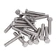 thumbnail image 4 of 20 tornillos de fijación de rosca gruesa Bling Bling Perno hexagonal acero inoxidable A2 M10x50, 4 of 12