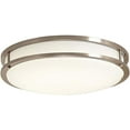 thumbnail image 4 of Envirolite Ev1414L30-35 Envirolite Led Low Profile Ceiling Fixture  Brushed Nickel  14 In.  Integrated Led Included, 4 of 10
