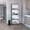 Multi, variant on Wooden Cabinets, Home Bookcase with 4-Shelf Modern Display Unit for Books and Decor -Matt Gray / White -Office, Multi Living Room Cabinets,Particle Board Cabinets With Doors