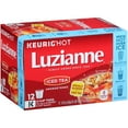 Luzianne Unsweetened Iced Tea, Single Serve KCup Pods, 12 Count