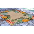 thumbnail image 3 of Trans-Ocean Imports RVL57228012 Tapis Rectangulaire Touffeté à la Main Tropical d'Intérieur et d'Extérieur de 5 Pi x 7 Pi 6 Po - Neutre, 3 of 6