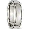 thumbnail image 4 of Stainless Steel Polished 6mm Grooved And Beaded Band (Size 6.5) Made In China sr98-6.5, 4 of 5