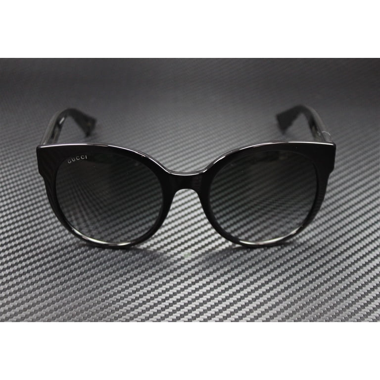 Gucci Ladies Round Black Sunglasses Shades - Walmart.com