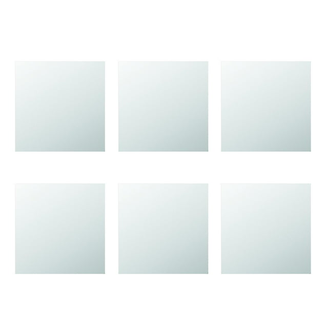 WASHWEPE 6Ud Pegatinas De Pared Plata Para Decorar Y Oficina