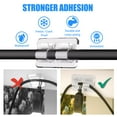 thumbnail image 2 of TETOU 25pcs Hooks for Outdoor String Lights Clips Heavy Duty Cable Clips for Hanging Christmas Light Rope Organizer, 2 of 6