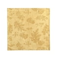 thumbnail image 2 of Elrene Home Fashions Elegant Woven Leaves Jacquard Damask Napkin, Set of 8, Gold, 17" x 17", 2 of 5
