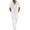 #358-White, variant on Men's 2 Piece Cotton Linen Short Sleeve Hoodie Shirt with Drawstring Pants Casual Beach Vacation Outfit Solid Color Gifts for Father