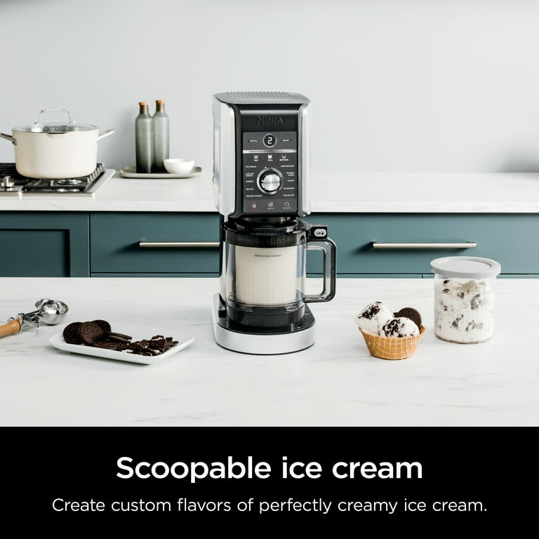 Ninja CREAMi Deluxe 11-in-1 Ice Cream, Gelato, Frozen Yogurt