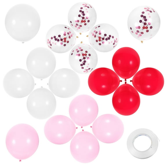 40 Pcs Balloons Twisting Balloons Valentine's Day Balloon 12.00X6.00X0.10CM