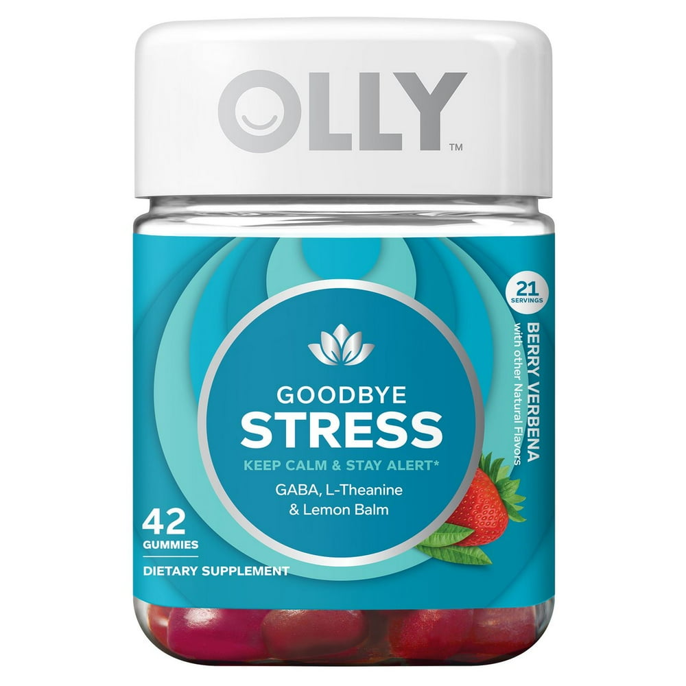 Olly Goodbye Stress Fast Acting Dietary Supplement Gummies ... Olly Goodbye Stress Fast Acting Dietary Supplement Gummies ...