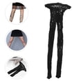 thumbnail image 4 of FELTECHELECTR 1 pantimedias de malla para Halloween, medias sexys con estampado de araña para mujer (negras), 4 of 6
