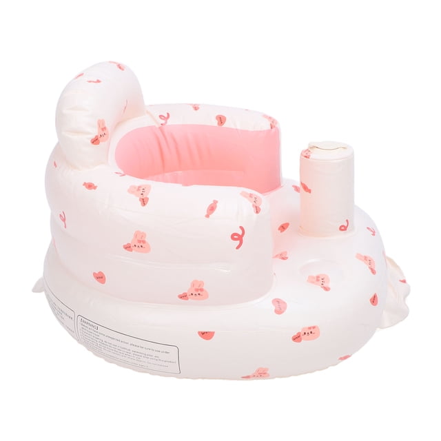 Bebé bebé inflable con bomba de aire respaldo infantil sofá estampado de conejito sentado silla inflable Anggrek Otros