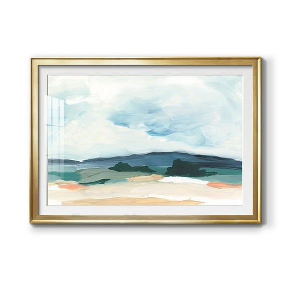 Pastel Vista II Premium Framed Print - Ready to Hang